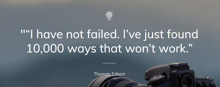 How can we handle failing?
