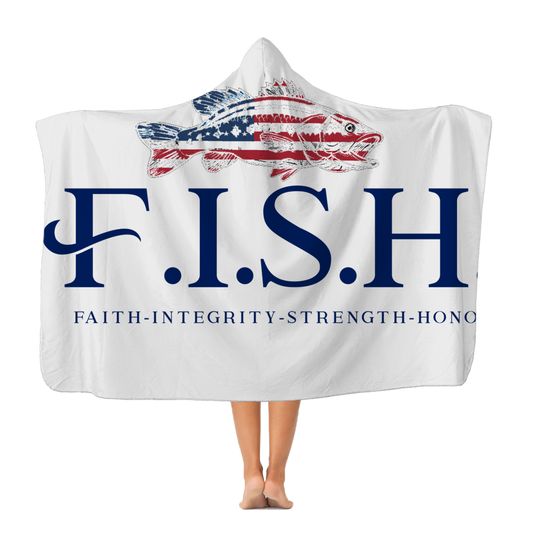 F.I.S.H. ; Hooded Blanket