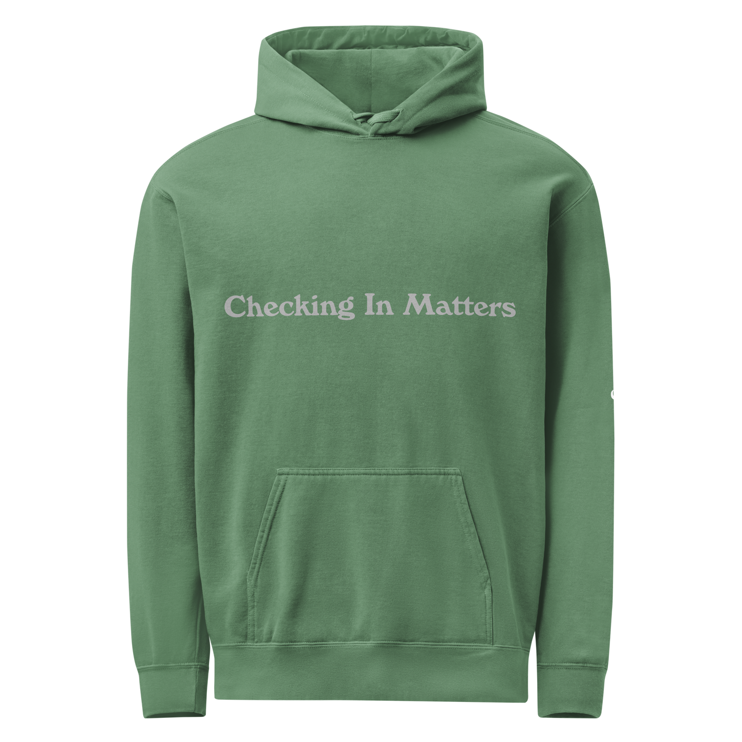 Checking in Matters ; Hoodie