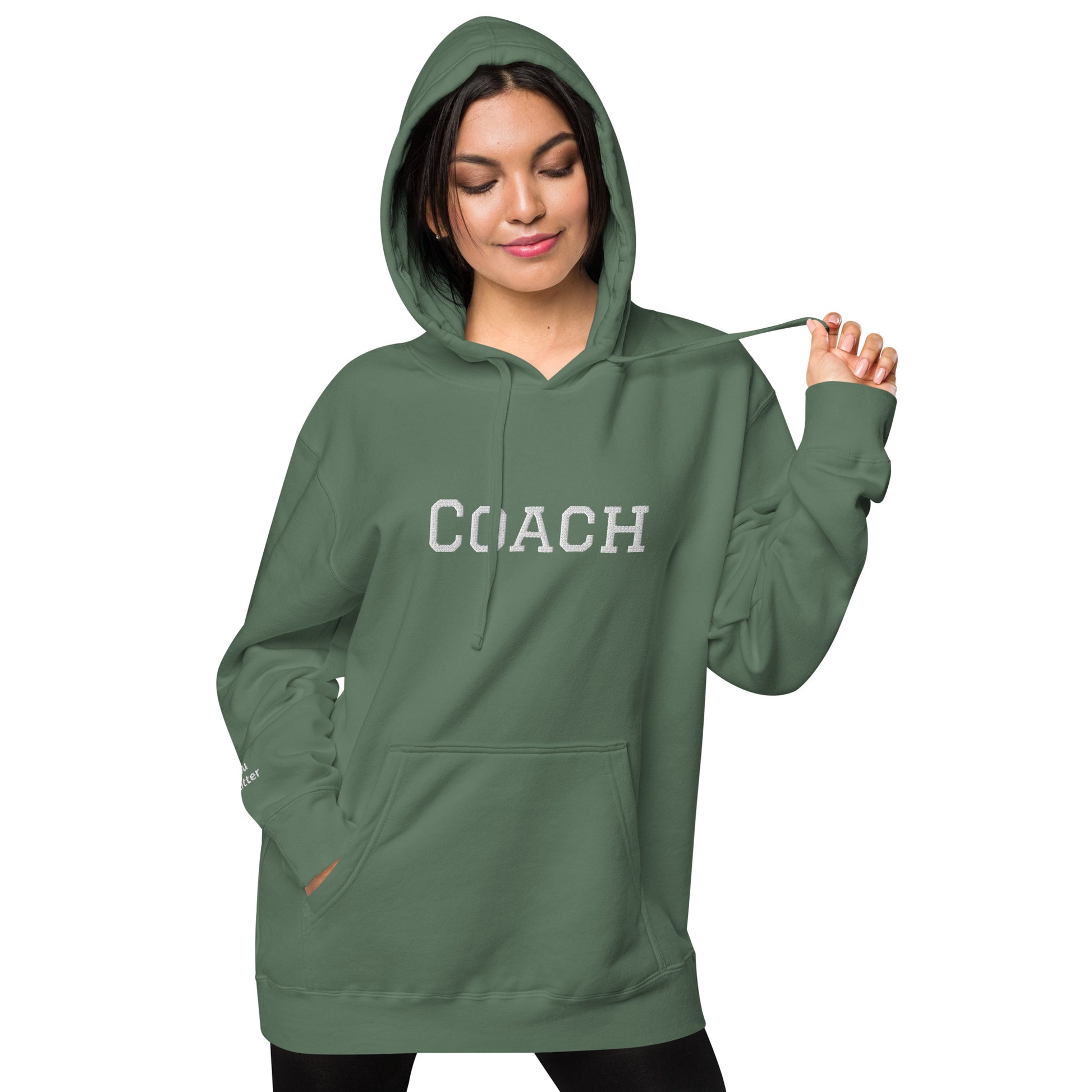 Coach pigment-dyed hoodie