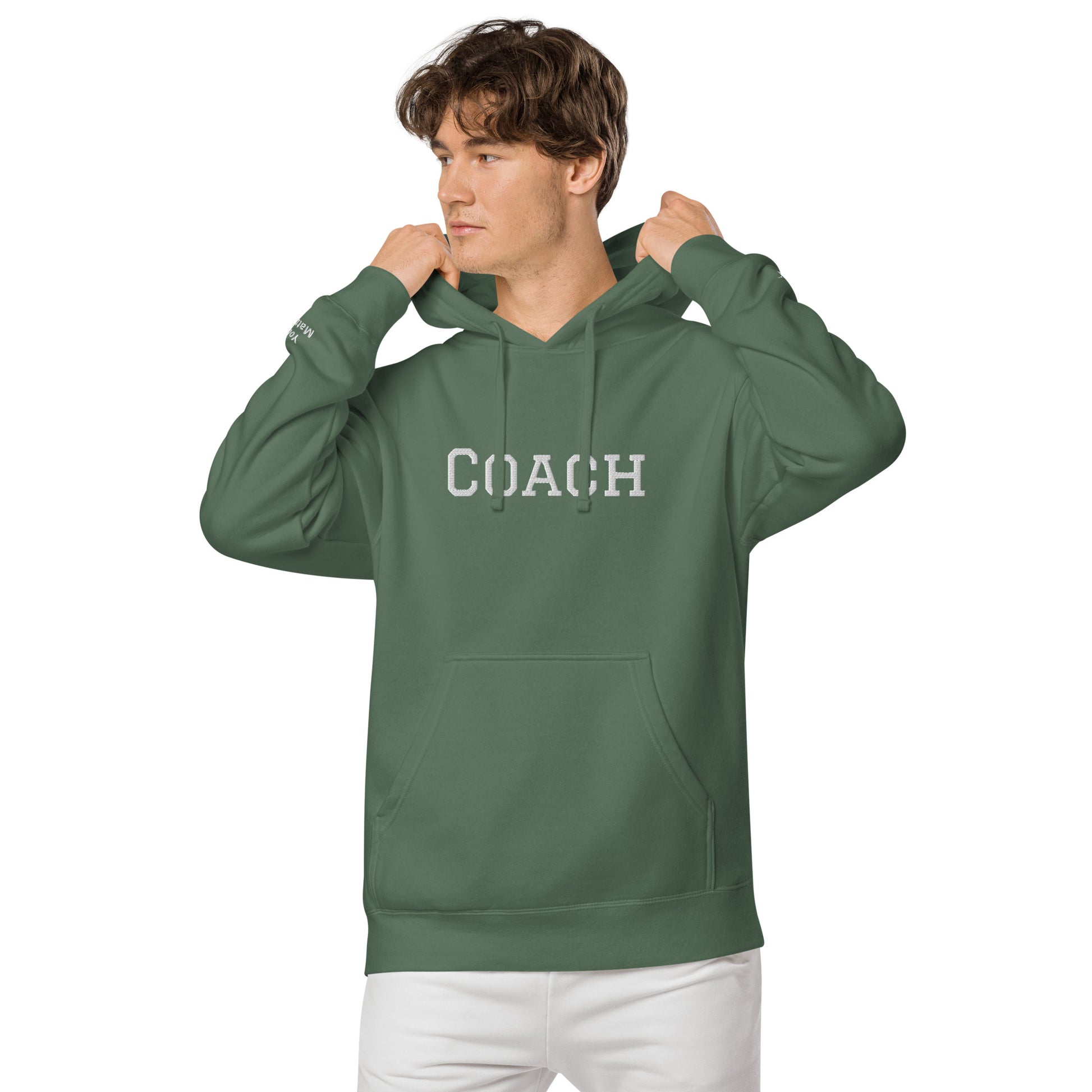 Coach pigment-dyed hoodie