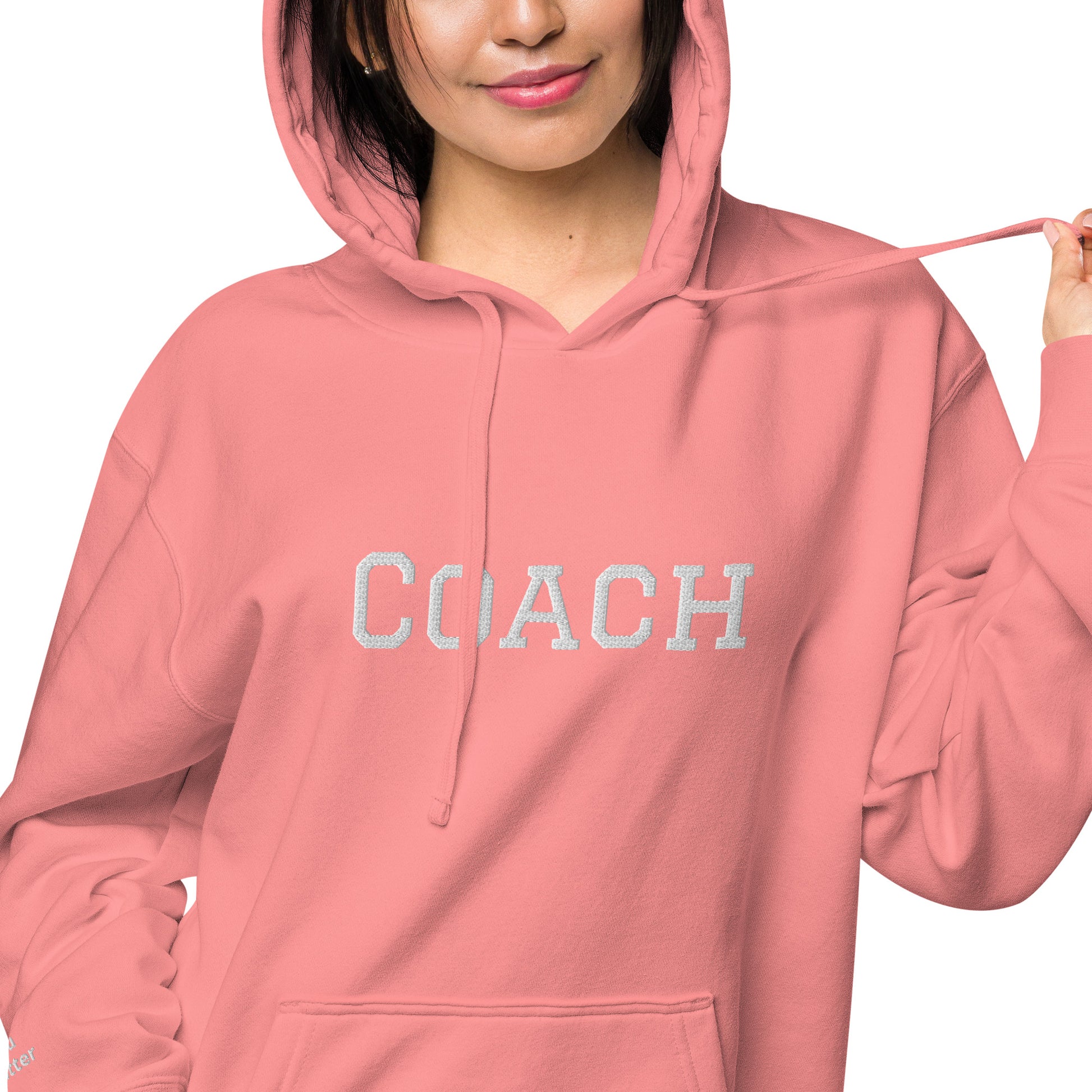 Coach pigment-dyed hoodie
