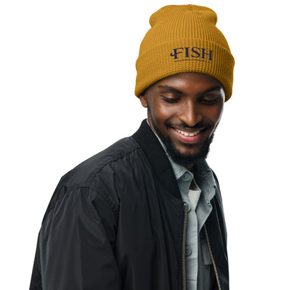 FISH ; Waffle Beanie