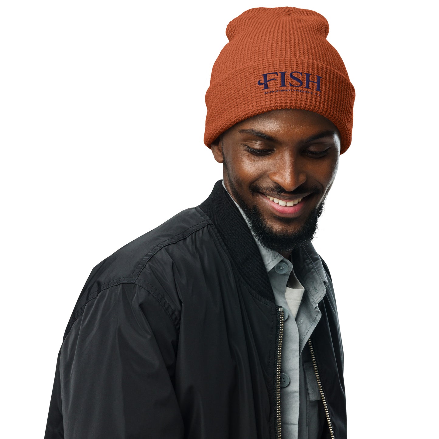 FISH ; Waffle Beanie