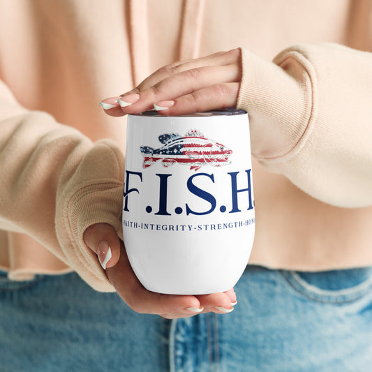 F.I.S.H. ; Wine Tumbler