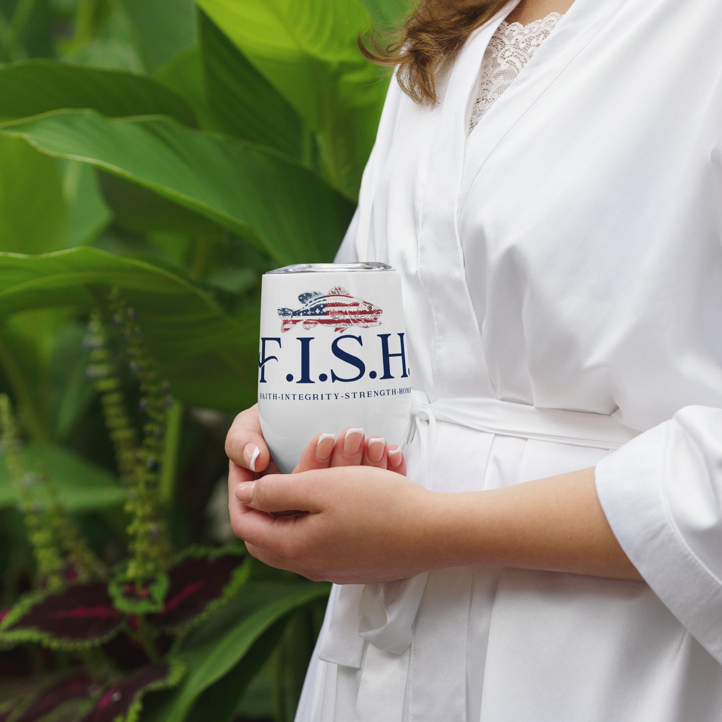 F.I.S.H. ; Wine Tumbler